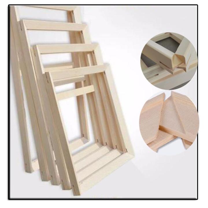 Modern 1 Panel Wood Frame For Canvas Painting DIY Handmade Inner Frame