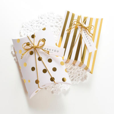 Innovative Party Packaging Exquisite Gold Stamping Box Luxury Gift Box Decorative Party Supplies Elegant Packaging Box