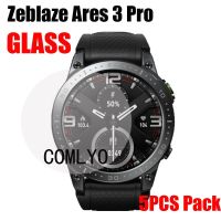 5pcs Pack for Zeblaze Ares 3 PRO Tempered Glass Screen Protector Smart watch 9H 2.5D Film