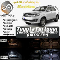 Toyota Fortuner Champ (MK1) หลอดไฟ​ LED​ ตกแต่ง​ภายใน​ มีให้เลือกหลายสี  {จัดส่งด่วน} สว่าง ; ติดตั้งง่าย ; รับประกัน 1 ปี ; ไฟเพดาน ไฟส่องแผนที่ ไฟประตู กระโปรงหลังรถยนต์ เก๊ะช่องเก็บของหน้ารถ ไฟป้ายทะเบียน - MixITMax