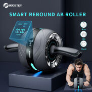 Bánh Xe Tăng Cường Cơ Bụng Con Lăn Tập Gym Thể Dục Màn Hình LED Chạy Điện