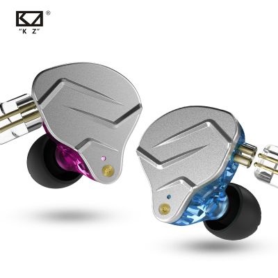 KZ ZSN Pro 1BA + 1DD ไฮบริดเทคโนโลยีไฮไฟเบสหูฟังโลหะในหูหูฟังบลูทูธหูฟังกีฬาเสียงยกเลิกชุดหูฟัง