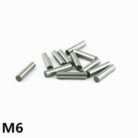 100 Pcs 6 Mm Bantalan Baja Silinder Pin Headless Pin Jarum Roller Thimble Panjang 6 8 10 12 14 16 18 20 22 24 25 26 30-60 Mm