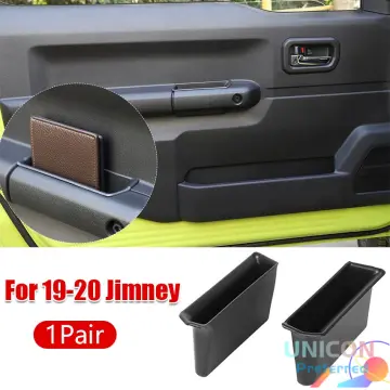 For Suzuki Jimny Sierra Jb64 Jb74 Door Inner Armrest Storage Box Containers  Tray 