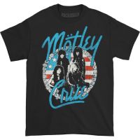 Hot sale Motley CRUE Band T-Shirt Vintage Girls Studs Women Official Merchandise T-Shirt  Adult clothes