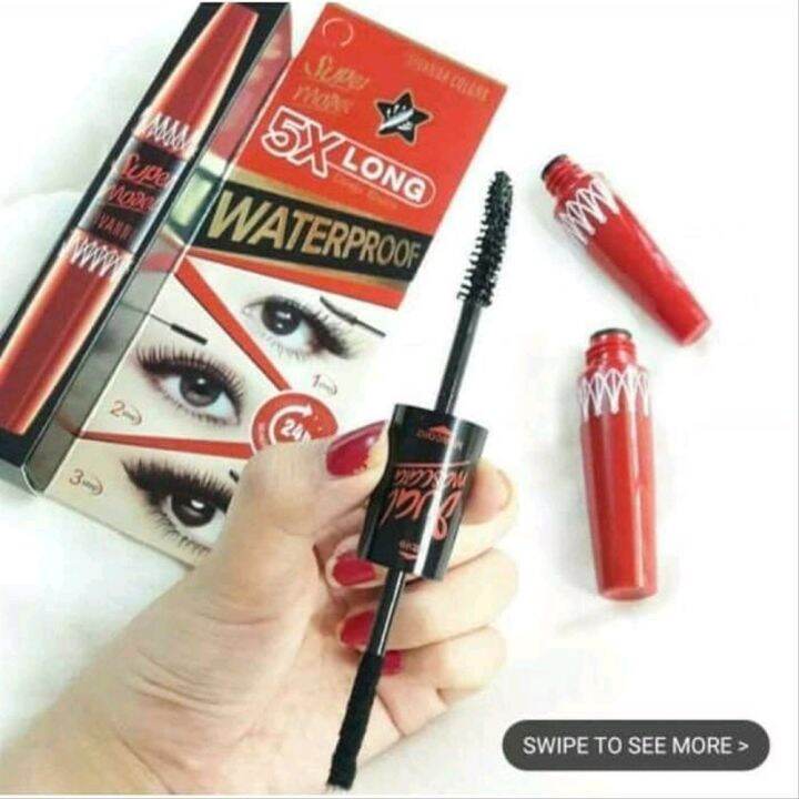 Sivanna Colors 5x Long Super Mascara Model Lazada