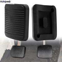 ][= 2X For Jeep Wrangler YJ TJ 1986-05 Cherokee XJ Clutch Brake Pedal Pad Ruer Cover Protection Kit Accessories 52002750 16753.03