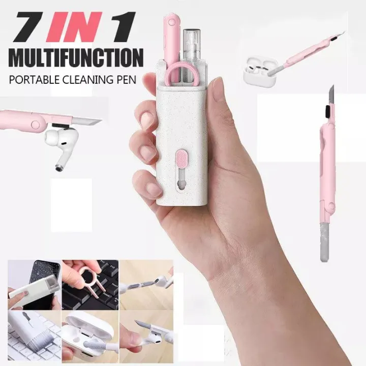 7in1 Keyboard Cleaning Brush Computer Earphone Cleaning Tools
