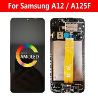 【CW】 Super AMOLED A12 LCD With Frame For Samsung Galaxy A125F Display A125F/DS A125F/DSN Touch Screen Digitizer Assembly 6.5 quot;