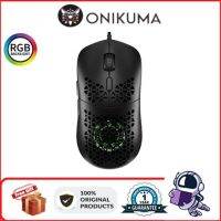 ZZOOI Onikuma CW911 Black Professional RGB LED Light Wired Gaming Mouse 6 Level  Built In Fan Ergonomic Gaming Mous