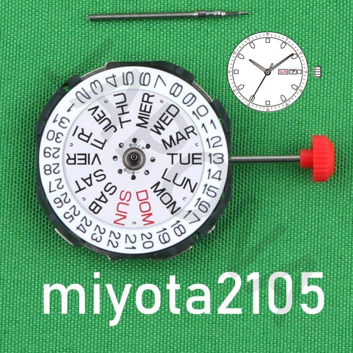 Special offers 2105 Movement Miyota 2105 Standard Movement With Day ...