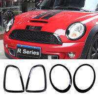 ไฟหน้ารถหางด้านหลังกรอบครอบคลุมสำหรับ Mini Cooper One R52 R55 R56 R57 R58 R59รถอุปกรณ์เสริม customized