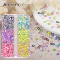 【CC】✲❀  Accessories Irregular Glass Stone Resin Filling Decoration Colorful Crushed Stones Crafts Jewelry Making Supplies