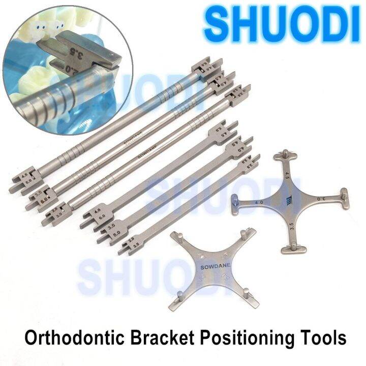 1 Piece Dental Orthodontic Bracket Positioning Height Wick Gauge High