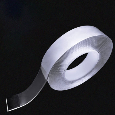 Reusable Tape Transparent Home Double Sided Face Nano Waterproof Cleanable Tapes Adhesive Home Improvement Gadget Stickers 3 m
