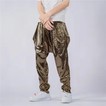 Fit Trousers Mens Gold Leather  Men Faux Leather Silver Pants  Mens  Skinny Shiny  Aliexpress