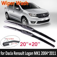 for Dacia Renault Logan MK1 2004 2011 Front Windscreen Windshield Car Wiper Blade Accessories 2005 2006 2007 2008 2009 2010