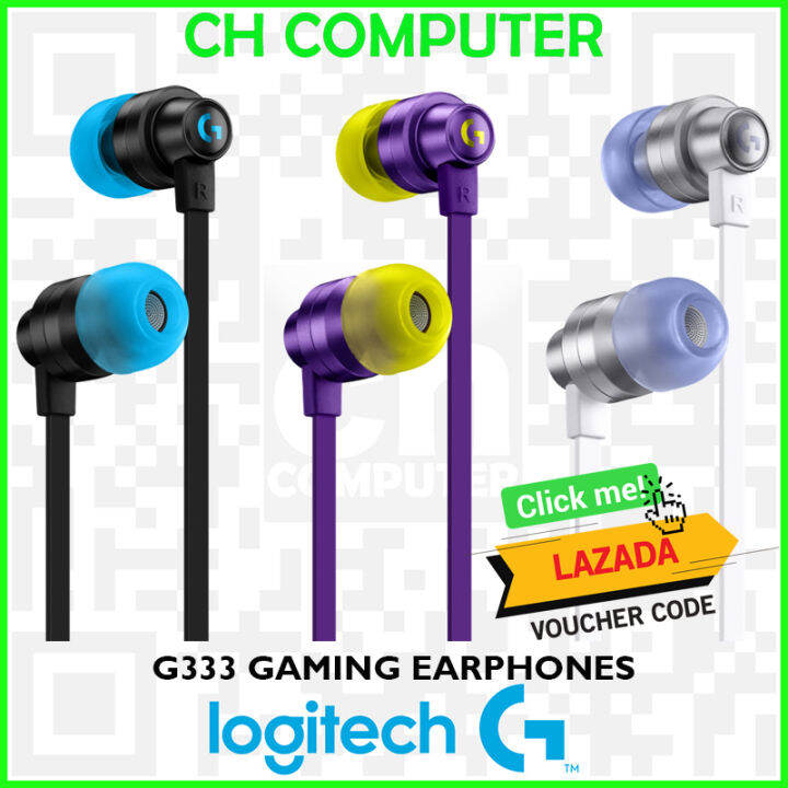 logitech earphones g333