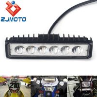 Motocross Enduro Racing LED Auxiliary Light Bar Spotlights Flood Beam Fog Lights For Honda Yamaha Suzuki KLX DRM CRF YZ WR KXF