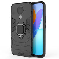 เคส Huawei Nova 5i Pro Case ชุดเกราะกันกระแทก Slim Rugged Hybrid Hard Plastic + Tpu Bracket Magnet 360 Ring Holder ฝาหลัง