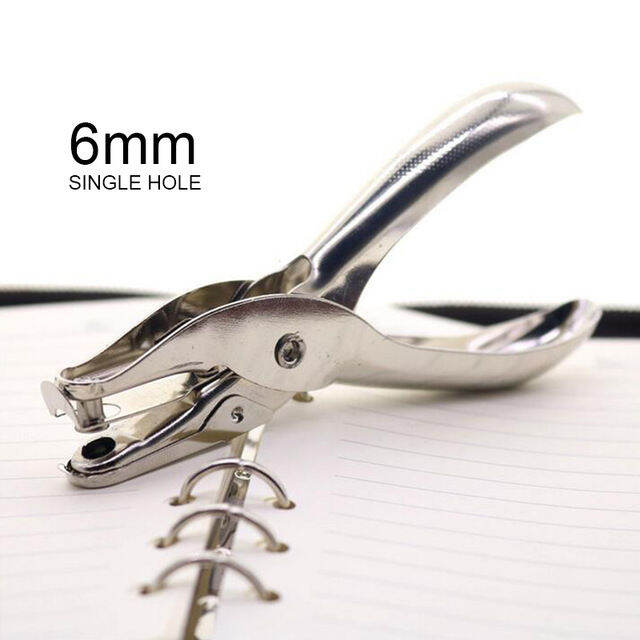 School Office Metal Single Hole Puncher Hand Paper Punch Single Hole ...