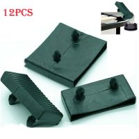 12Pcs Plastic Replacement Bed Slat Centre End Caps Holders Square Covers 53mm-62mm