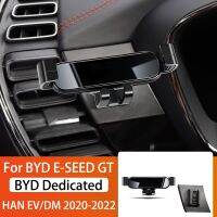 ที่จับโทรศัพท์มือถือรถสำหรับ BYD E-SEED GT HAN 20-22 360องศาตัวยึดจีพีเอสแบบหมุนได้เป็นพิเศษรองรับอุปกรณ์เสริมตัวยึดนำทาง