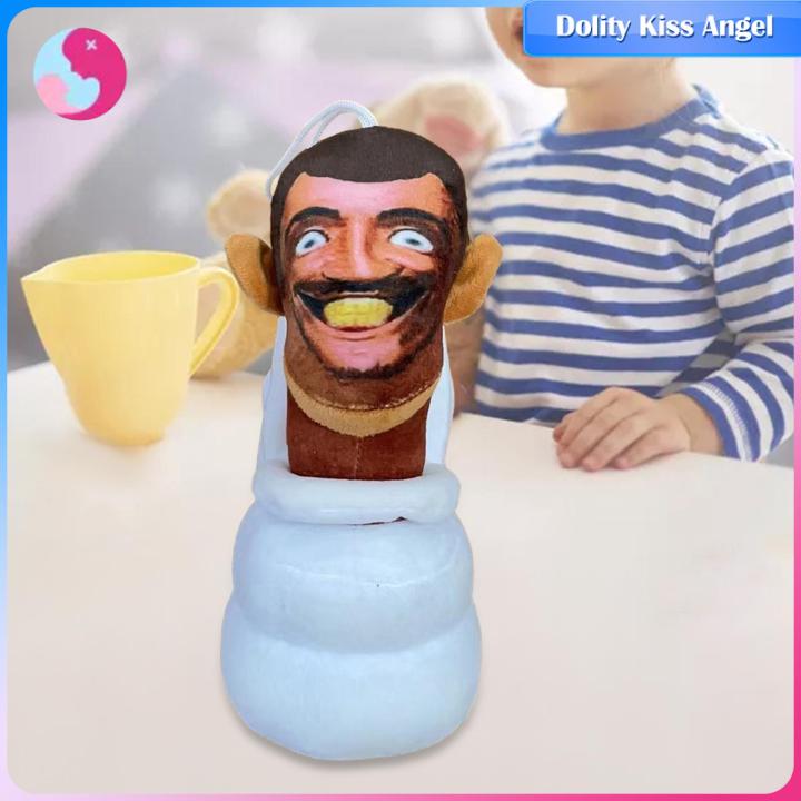 dolity-skibidi-ตุ๊กตาของเล่นส้วมยัดไส้ตุ๊กตาผ้ากำมะหยี่ของเล่นสำหรับการตกแต่งบ้านวันหยุด