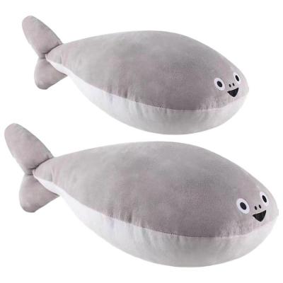 Fish Soft Toys For Kids Squeaky Cute Puffer Plush Toy Stuffed Animal Puffer Sea Animal Plush Toy Throw Pillow For Kids Reading Companion refined