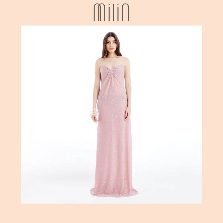 milin-glitter-front-drape-with-open-back-spaghetti-straps-dress-เดรสยาวสายสปาเกตตี้จับจีบเว้าหลังผ้ากลิตเตอร์ตกแต่งชิ้นผ้าจับจีบด้านหลัง-41-tipsy-martini-maxi-dress