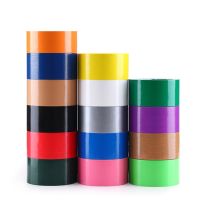 1Pcs Cloth Base Tape DIY Decoration Exhibition High Viscosity Waterproof Leak Trap Warning Single-Sided Carpet Floor Duct Tape Adhesives  Tape