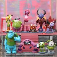 Ns3 โมเดลฟิกเกอร์ Monsters University Sullivan Mike ของเล่น สําหรับตกแต่งบ้าน เก็บสะสม 10 ชิ้น