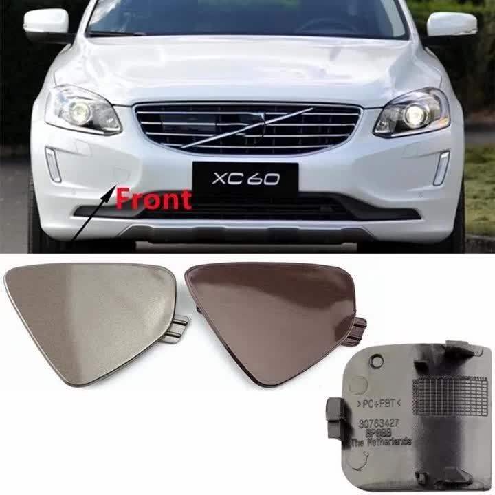 ด้านหน้าด้านหลังกันชน Tow Hook Eye Cap สำหรับ Volvo XC60 2014 2015 2016