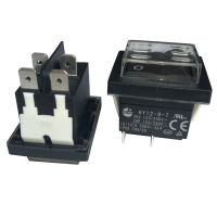 2Pcs KEDU HY12-9-7 125V250V 1812A IP55 T8555 4Pins กันน้ำ Rocker ปุ่มกดสำหรับเครื่องมือไฟฟ้า