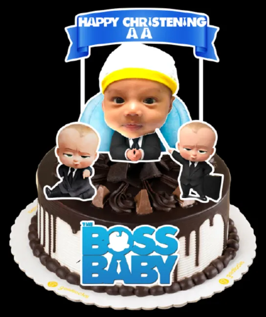 BOSS BABY PERSONALIZE CAKE TOPPER SET | Lazada PH