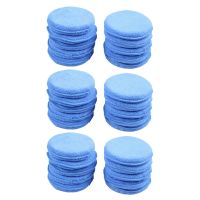 30X Car Waxing Polish Microfiber Foam Sponge Applicator Cleaning Detailing Pads