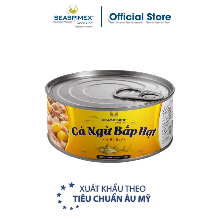 Cá Ngừ Bắp Hạt SEASPIMEX 185gr – Seaspimex >>> top1shop >>> lazada.vn
