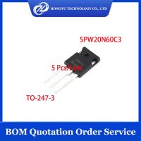 5 Buah/Lot SPW20N60C3 20N60C3 MOSFET N-CH 650V 20.7A TO-247-3