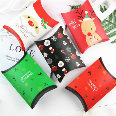 2023 Christmas Party Supplies 2023 Christmas Party Supplies Christmas Deer Santa Pillow Party Paper Favor Boxes Candy Sweets Gift Boxes Festive Party Decorations Unique Christmas Party Favors Party Supplies For Holiday Season Christmas-themed Gift