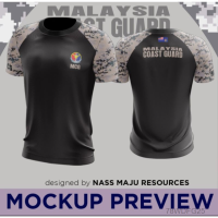 2023 New t shirtmaritim bajuapmm bajutaktikalmaritim bajudalammaritim apmmshirt digital maritim ( Ready Stok ) Summer Fashion T-shirt