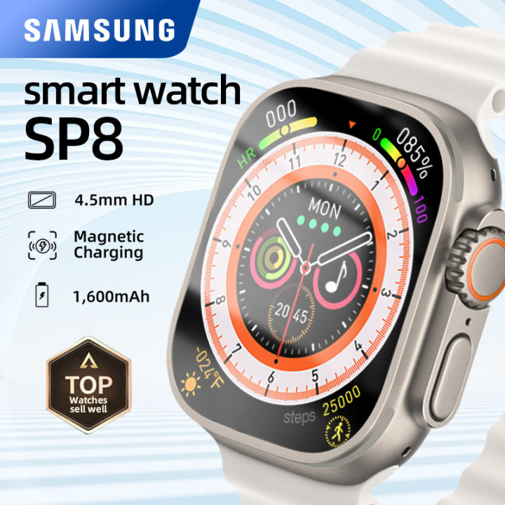 2023 Samsung SP8 Smart Watch Original Wireless charging 1.9 inch HD ...