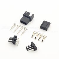 10 Sets/Lot 2510 2.54 mm KF2510 3 1P Male Female Housing Connector Set Right Angle Pin Metal Terminal Pins 4pin free shipping