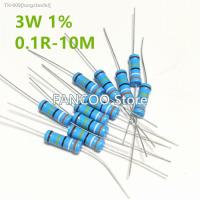 ⊙ 50PCS/BAG 3W 1 Metal FIlm Resistor 110K-10M 110K 120K 130K 150K 160K 180K 200K 220K 240K 270K 300K 330K 360K 390K 430K 470K