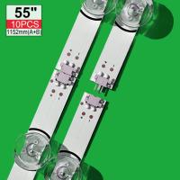 10PCS LED Backlight Strip สำหรับ LG 6916L-1834A 55LB5670 55LB561U 55LB572V 6916L-1833A 55LB5820 55LB582B 55GB6580