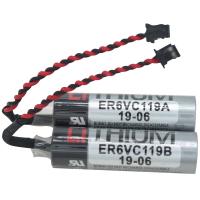 สินค้าใหม่/ขายดีระบบดิจิตอล✌ให ER6VC119A แบตเตอรี่ ER6V 3.6V ของแท้ ER6VC119B CNC มิตซูบิชิไดรฟ์ระบบ M70แบตเตอรี่