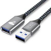 Nylon USB 3.0 Extension Cable Male to Female for Computer Camera Printer Hard Drive Gamepad High-Speed Transfer Data Cords