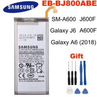 EB-BJ800ABE 3000MAh เดิมสำหรับ Galaxy A6 (2018) SM-A600 A600F Galaxy J6 J600F + เครื่องมือฟรี