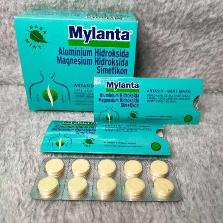 MYLANTA TABLET OBAT MAAG/BOX Lazada Indonesia