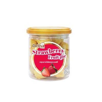 Deliya Strawberry Mini Fruit Pie ฟรุตพายไส้สตรอเบอร์รี่ (จัดส่งเฉพาะ พื้นที่ในกรุงเทพ และ ปริมณฑล)