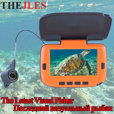 THEJLES Video Fish Finder 4.3 Inch ColorLCD Monitor Camera Kit For Winter Underwater Ice Fishing Manual Backlight Boy/Mens Gift